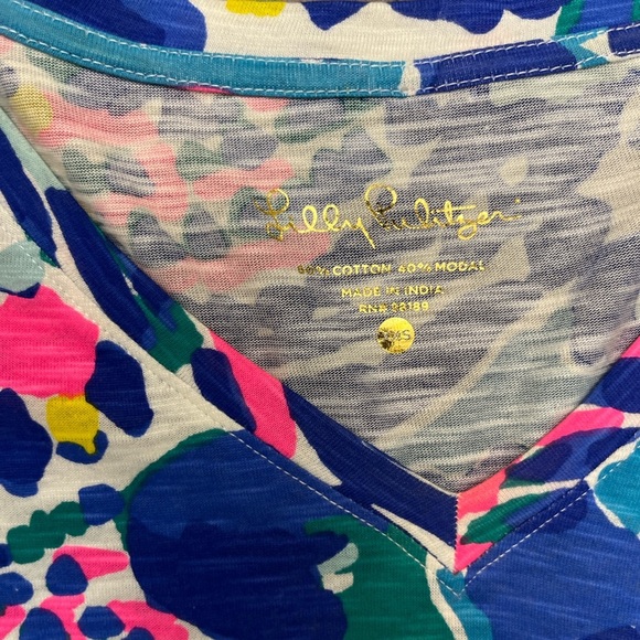 Lilly Pulitzer Paradis Dress Hit The Spot Size XXS Coastal Chic Nautical Beach - Picture 7 of 16